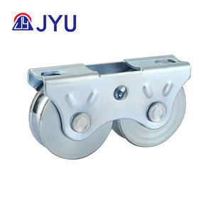 Système de transmission coulissante à double <span class=keywords><strong>roue</strong></span> à double roulement lourd, <span class=keywords><strong>roue</strong></span> de porte de <span class=keywords><strong>portail</strong></span>, poulie - Product Image 1