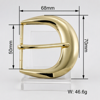 Boucles de ceinture pour hommes d'affaires, logo gravé sur mesure, alliage de zinc, métal résistant à la rouille, anti-rayures, pour ceinture en cuir