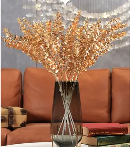 Fornitori di decorazioni per matrimoni DREA centrotavola per fiori da tavola fiori artificiali in oro all'ingrosso