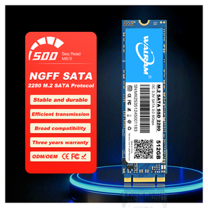 Unidad de Estado Sólido Interna M.2 SATA 2280, SSD SATA de 512 GB - Product Image 1