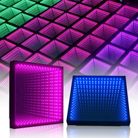 Fabrication de Guangzhou, lampe de sol de danse à Led colorée et élégante, imperméable, lumière de scène à led 3d
