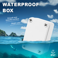 Boîtier de jonction étanche IP67 personnalisé, boîtier électrique en ABS/PC, fabricant OEM/ODM