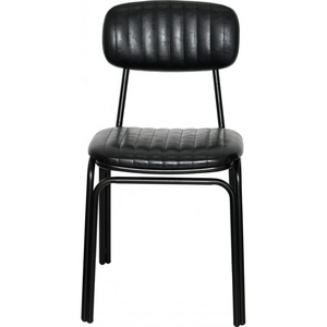 Popolare semplicemente moderno bistrot bar Hotel zona ristorante sedia in ferro con imbottitura sedie da pranzo con cuscino del sedile - Product Image 2