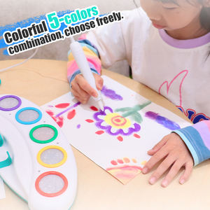 新款魔术光笔套装电动七彩水彩发光儿童绘画涂鸦艺术笔儿童绘画玩具 - Product Image 5