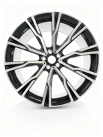 Jantes de voiture neuves en alliage d'aluminium forgé PCD 100 mm, finition chromée, design concave, 20 mm ET, marque GY, ajustement universel 1