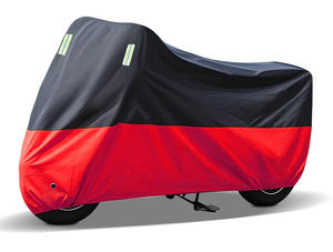 मोटरसाइकिल कार में सिंगल कलर वाटरप्रूफ 90% यूव प्रोटेक्शन 80% इव रिविर्इर अस्वीकृति 3.5 मिइल मोटा पॉलिएस्टर चमकदार खत्म - Product Image 6