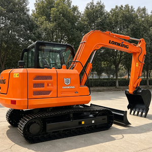 รถขุดไฮดรอลิกแบบตีนตะขาบ CDM6075 แรงขับสูง พร้อมอุปกรณ์เสริมที่แข็งแรงทนทานสำหรับงานเจาะหินและงานกัดกร่อนพื้นแข็ง - Product Image 1