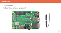 Fourniture d'usine NanoPi M4B carte de développement RK3399 double caméra 2 Go de mémoire prend en charge l'extension Raspberry PCIE