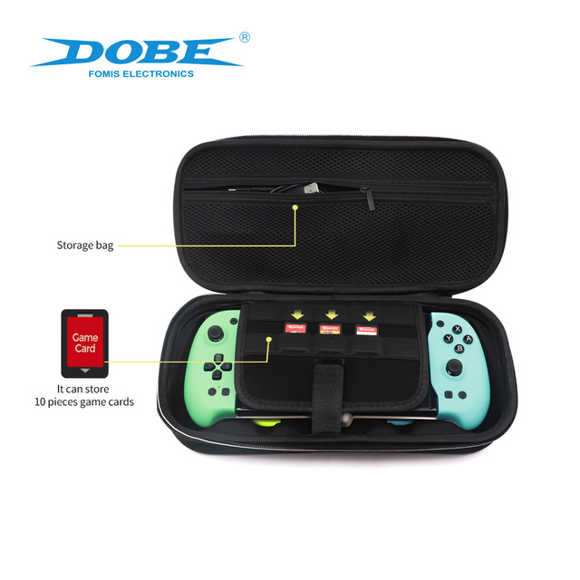 DOBE Protective Portable EVA Switch OLED Carrying Case for Nintendo Switch Storage Bag Game Accessories