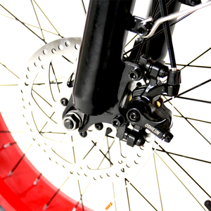 Vélo électrique tout-terrain <span class=keywords><strong>K6</strong></span> en alliage d'aluminium, 7 vitesses, 48V, couple élevé, roues de 20 pouces, moteur à moyeu arrière, frein à disque, options de mise à niveau multi-gamme - Product Image 6