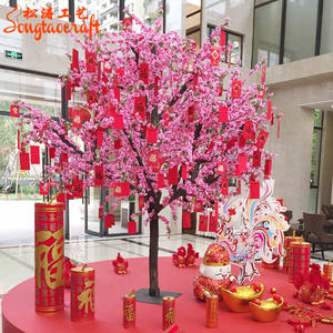 Fábrica de Árboles de Flores de Cerezo Japonesas Románticas, Árboles de Flores de Durazno para Decoración de Bodas y Fiestas - Product Image 5