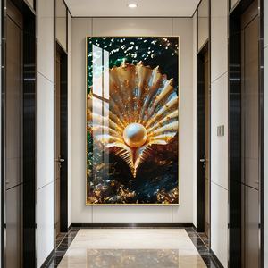 Panel Decorativo LED Personalizable con Marco de Arte, Paisaje, Decoración de Pared, Pintura Abstracta Musulmana en Porcelana de Cristal, Panel Colgante LED para el Hogar - Product Image 3