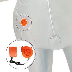 Unisex gonfiabile coniglietto <span class=keywords><strong>di</strong></span> pasqua Costume mascotte per festa <span class=keywords><strong>di</strong></span> carnevale per adulti tuta gonfiabile cartone animato animale divertente Costume - Product Image 2