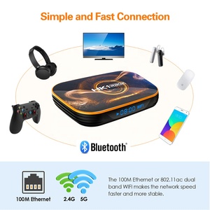 Epro HK1 <span class=keywords><strong>RBOX</strong></span> R1 RK3318 4G 32G Boîtier TV Android 10.0 RK3318 BT4.0 Boîtier TV intelligent Wifi double bande 2.4G+5G Hk1 <span class=keywords><strong>Rbox</strong></span> R1 Boîtier TV Android - Product Image 5