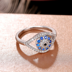 Anello con Design Occhio del Diavolo, Anello Creativo Simbolico per Donne - Product Image 3