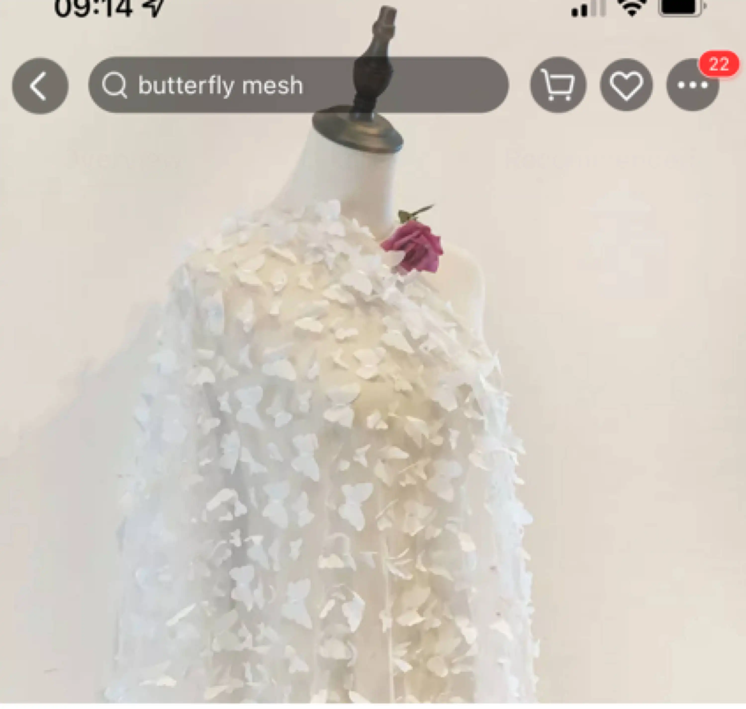 Mantel redondo bordado de mariposas para mesa de boda, nuevo estilo
