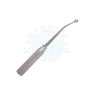 เครื่องมือผ่าตัดกระดูกและข้อแบบใช้มือ NABSONS MED Cone Ring Curette ขนาด 9 นิ้ว แบบมีมุม ขนาด 1 8 มม. ด้ามจับกลวง ทำจากสแตนเลส - Product Image 1