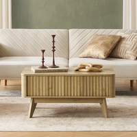 Table basse relevable moderne de luxe pour salon haut de gamme - Écologique et durable