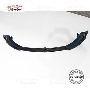 Divisor frontal de estilo de competición para <span class=keywords><strong>BMW</strong></span> G22 Coupe G23 420 <span class=keywords><strong>430</strong></span> 440 M Sports 2020 <span class=keywords><strong>2021</strong></span> Front Lip Warrior 3 piezas divisor frontal - Product Image 2