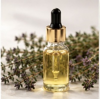 Huile de Thym, Extrait Herbal Liquide de Qualité Cosmétique, Séché par Pulvérisation en Bouteille