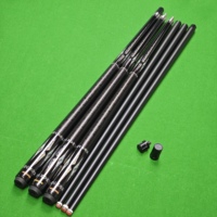 Tongkat Biliar Premium 1/2 Split Maple Fiberglass, Tongkat Biliar Sambungan Baja Tahan Karat Teknologi Tinggi, Profesional untuk Snooker, Cina