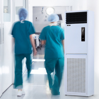 Purificador de Aire SOTO G6 con Filtro HEPA, Celda Electrónica, Esterilización UV Portátil, Fácil Instalación, Esterilizador UV para Hospitales, Hoteles y Escuelas