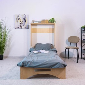 <span class=keywords><strong>Lit</strong></span> Murphy <span class=keywords><strong>mural</strong></span> avec bureau intégré, <span class=keywords><strong>lit</strong></span> simple pliable pour petits appartements, salon, OEM - Product Image 3