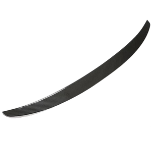 Aileron arrière simple en fibre de carbone de haute qualité, finition polie, pour Porsche 911 992 Carrera, spoiler de coffre - Product Image 1