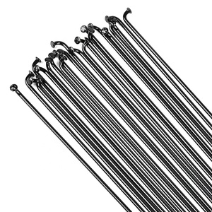 Radios de Bicicleta de Acero Inoxidable 304 para Bicicleta de Montaña/Carretera, 14G 257MM-293MM, Negros, de Alta Resistencia - Product Image 6