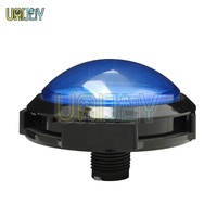 Bouton poussoir à dôme LED lumineux de 100 mm pour équipement de divertissement d'arcade, accessoires pour interrupteurs de machines à poussoir de pièces