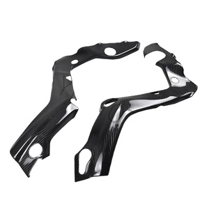 YHMOTO Cubierta de Cuadro de Fibra de Carbono, Protector de Carenado para Motocicleta, Piezas de Competición para BMW S1000RR 2019-2023 - Product Image 1