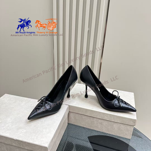 Jimmys Chos escarpins sexy en cuir véritable à talon aiguille et bride arrière pour femmes chaussures habillées pour mariage fête discothèque - Product Image 5