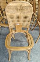 Chaise en rotin massif durable pour mariage et fête, vente chaude