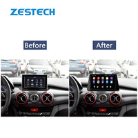Radio Estéreo para Auto ZESTECH con Reproductor de DVD, Pantalla Táctil IPS, Navegación GPS para BAIC Saab X25 2015, Multimedia con DSP, OBD, TPMS