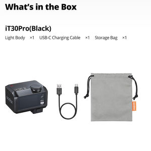 Flash Godox IT30Pro, lumière de prise de vue professionnelle en extérieur pour appareil photo reflex numérique <span class=keywords><strong>Nikon</strong></span> Canon Sony, synchronisation TTL haute vitesse - Product Image 6