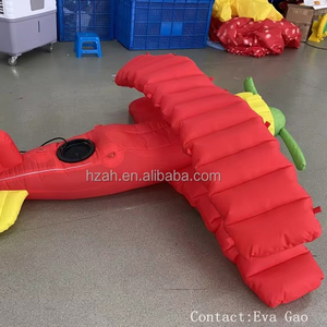 Modèle d'<span class=keywords><strong>avion</strong></span> gonflable annonçant le ballon gonflable de planeur pour des décorations de Noël - Product Image 5