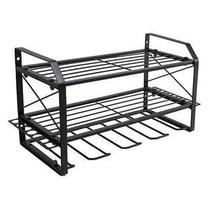 Outil de forage Étagère de rangement flottante <span class=keywords><strong>suspendue</strong></span> Organisateur d'outils électriques en métal à câble mural - Product Image 1