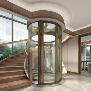 Made in China Personalized Design Customizable Round Cabin Glass Panoramic <strong>Lift</strong> for Residential House Villa - Product Image 1