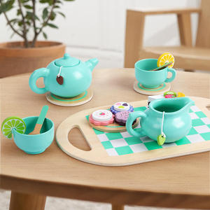 Juego de Té de Madera <span class=keywords><strong>para</strong></span> Niños, Popular en 2026, Simulación de Tetera, Juego Educativo de Imitación de Cocina, Regalo <span class=keywords><strong>para</strong></span> Niños - Product Image 5