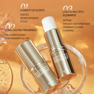 YZS 4 Parfums Baume Parfum Solide Portable Marque Privée, Coffret Parfum Corps Romantique Longue Durée pour Hommes et Femmes, Stick de Parfum Solide - Product Image 3