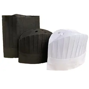 Rekabetçi fiyat ayarlanabilir tek kullanımlık şef şapkası şef kap aşçı şapka