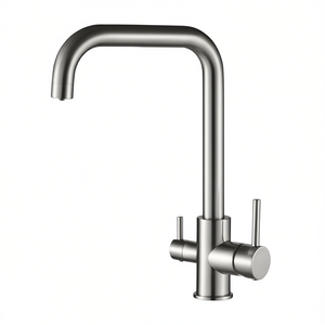 Berlin 2.0 Kitchen Faucet Stainless Steel Single Handle Modern Design - Product Image 3
