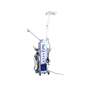 เครื่องผลัดเซลล์ผิวหน้า Dermabrasion ABS พร้อมน้ำยาทำความสะอาดผิว Aqua Peel และเครื่องพ่นออกซิเจน 19-in-1 มัลติฟังก์ชั่น ยกกระชับใบหน้า สีดำ - Product Image 3