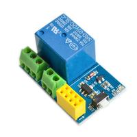 Módulo de Relé WiFi ESP8266 5V, Interruptor de Control Remoto para Hogar Inteligente con Aplicación Móvil, Tipo Toggle-ESP01S Baixinda