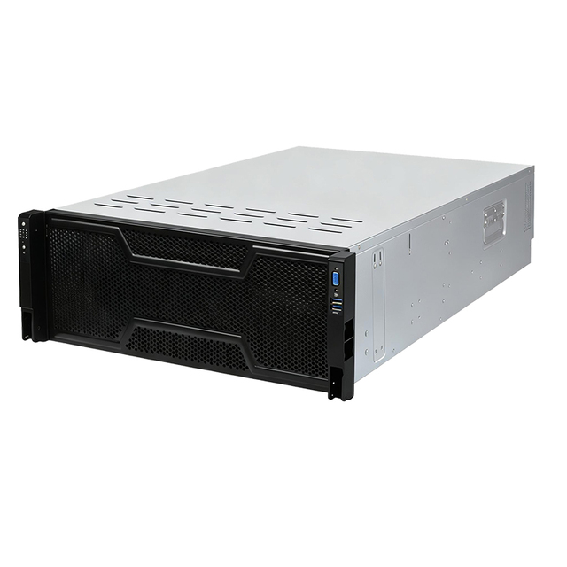 High-Capacity 4U Server Chassis - Supports 6 GPUs, Ideal for HPC Applications AI GPU Server Chassis