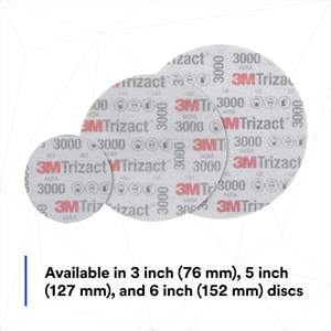 <span class=keywords><strong>3M</strong></span> 02085 für P3000 Schaum Silizium karbid Schleifpapier Mittel 150mm Durchmesser 3,0mm Dicke für die Lack veredelung - Product Image 3