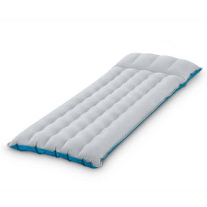 <span class=keywords><strong>INTEX</strong></span>-colchón inflable para <span class=keywords><strong>2</strong></span> personas, cama de aire para exteriores, color gris claro, flocado, para acampar, 67998 - Product Image 1