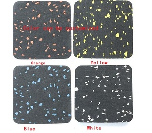 Bán buôn 10 mét Máy chạy bộ mat Pads thiết bị tập thể dục Mat grey EPDM sàn cao su cho phòng tập thể dục - Product Image 5