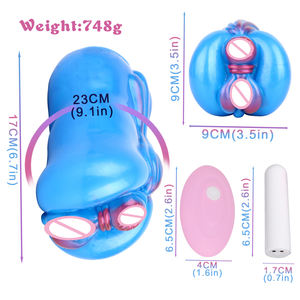 成人自动男性手淫杯男性阴茎口腔吮吸振动器口袋阴户机男性手淫性玩具 - Product Image 6