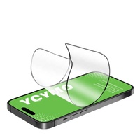 Protection d'écran en verre flexible incassable, couverture intégrale pour 16promax 15pro, film anti-poussière et anti-traces de doigts, prix d'usine